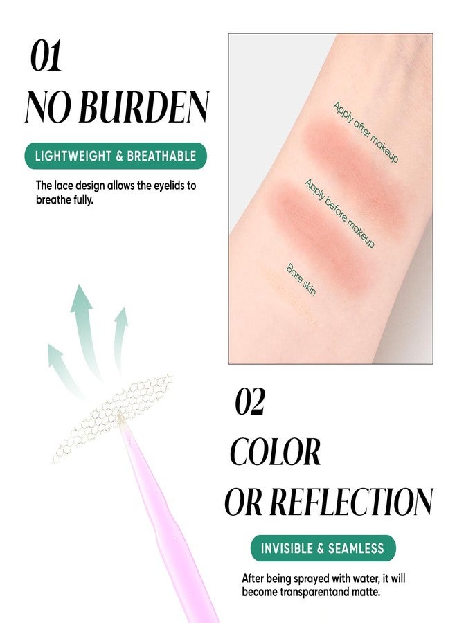 ملين دايري شريط لاصق للجفن المزدوج من MLEN DIARY، شرائط رفع الجفن غير المرئية للعيون المتدلية، شرائط رفع الجفن المترهلة مع أدوات (100P-22.6 * 5 مم) - Image 2